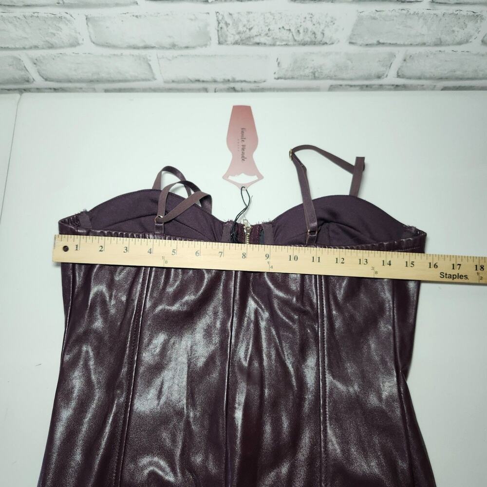Haute Monde NWT Women's Bodycon Mini Brown Contemporary Size Medium - Picture 10 of 12
